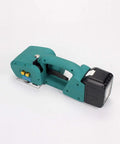 Slick Portable Electric Strapping Machine With Tough 6000 Mah Battery Handheld Automatic Hot Melt Tool for 9 to 16 Mm PET PP strap.