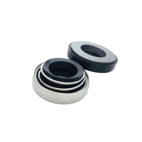 Knockout Performance From 301-15 Silicon Carbide Mechanical Seals designed to replace BT AR Seal, 15 mm Sic Sic Vit with silver and black color.