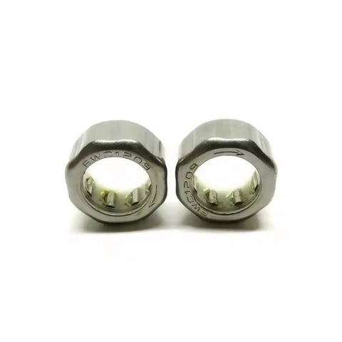 Rock Solid One Way Needle Roller Bearing 8X14X12MM Powder Metallurgy Clutch Bearing for Fishing Reel and Machine Tools, steel cage design