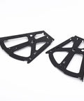 Black metal frame for Two Layer Dope Shoe Rack Drawer Frame Hinges For Cabinet Storage Replacement with space saving design.