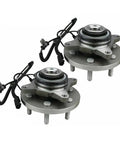 Tough As Nails Front Wheel Hub Bearing Assembly 2 Piece Set with ABS sensor for Ford Expedition and Lincoln Navigator