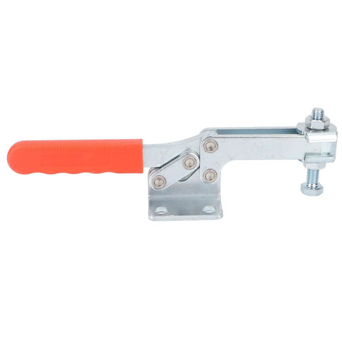 Heavy Duty Toggle Clamp With Arrow Storage Case, 500 Kg Clamping Force, Iron Horizontal Clamp For Welding side view
