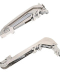 Heavy Duty Cold Rolled Steel Hinge For Wardrobe And Wooden Doors Soft Close Damper, detailed view of hinge mechanism.