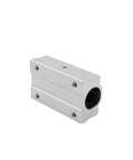 Pro Grade Linear Motion Bearing Slides SCS8LUU To SCS60LUU Range For CNC Parts And 3D Printers, High Precision Rails For Precision Machines, Smooth Low Friction Guides For CNC Milling And DIY Projects, SCS12LUU Compatible. Aluminum linear bearing slide block