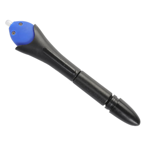 Instant Uv Repair Pen With Built In Led Light For Five Second Quick Fix Liquid Plastic Welder Dries Clear Heavy Duty Grip Fix It On The Fly Tool on white background.