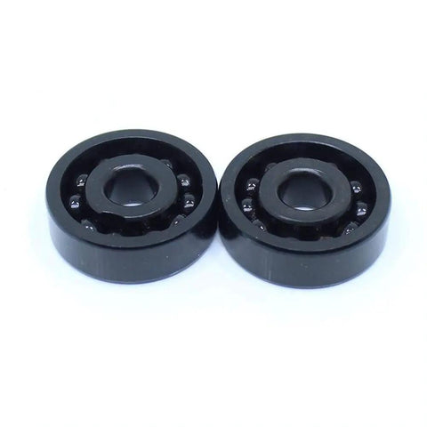 Tough As Nails TB6006 High Temperature Bearing 2 Pack 30MM By 55MM By 13MM Full Ball Design Rated To 500C showing black steel ball units.