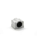 4 Pcs SCS16UU Linear Motion Bearing Slides For CNC Parts, 3D Printer Parts, And Precision Machine Tools, Slick Ultra Smooth Guide Rails For DIY CNC, Milling, And Robotic Projects, silver aluminum block bearing