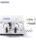 Heavy Duty Automatic Cable Cutting And Stripping Machine Digital Control For 0.2 To 10mm2 Wire Up To 7000 Pieces Per Hour with digital panel and accessories.