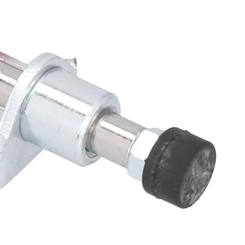 Push Pull Toggle Clamp With 40kg Holding Capacity Stainless Steel Built Tough Quick Positioning Fixture For Welding Mold Testing Jig Electronics Installation Reliable Clamp For Parts And Assemblies close-up plunger with black rubber tip