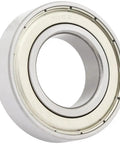 Top Shelf Precision R18 Double Metal Shield Ball Bearings Ten Pack 1.125 Inch Inner Diameter By 2.125 Inch Outer Diameter, side view showing bearing detail.