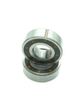 Two Pack Csk25 One Way Sprag Clutch 25x52x15mm bearing supported freewheel clutches stacked for DIY projects.