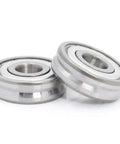 Ready To Roll V Groove Roller Bearings 10X30X9mm Sealed Steel Balls For Slick Pulley Wheels And Smooth Linear Tracks close-up view