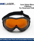 Heavy Duty Kickass Laser Safety Glasses Built Different With Od6 Plus And Od8 Plus Lens Protection For Industrial Engraving Welding Cutting And Ipl Work in orange lens for handheld welding.