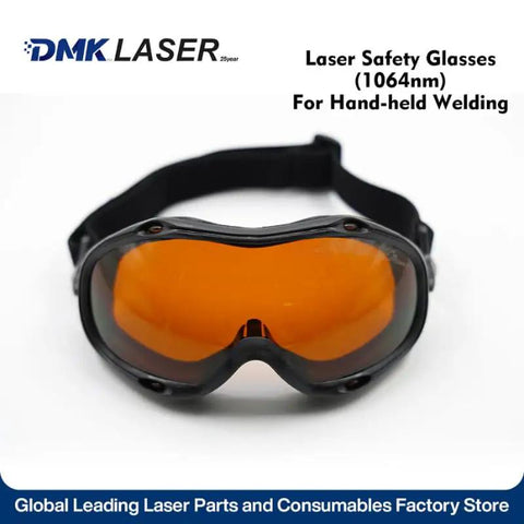 Heavy Duty Kickass Laser Safety Glasses Built Different With Od6 Plus And Od8 Plus Lens Protection For Industrial Engraving Welding Cutting And Ipl Work in orange lens for handheld welding.