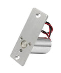 Rugged Waterproof Electronic Drop Bolt Door Lock With DC Twelve Volt Power and Automatic Induction Auto Deadbolt for secure locking.