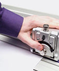 Hand using Evolution3 FreeHand Material Cutter With 210 Cm Cutting Length, Ultra Precise To 0.2 Mm, Self Adjusting Track Roller System
