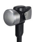 Close-up of IsoCore 16 Lb Sledge Hammer For Demolition And Driving With Shock Reduction 24 Inch Pro Grade Beast Heavy Duty Tool head.