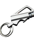 Infinity Strike Lighter With Multitool Keychain And Bottle Opener Plus Reusable Flint Fire Starter, compact metal design