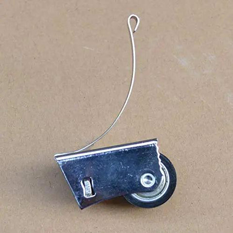 Heavy Duty Quiet Sliding Door Roller Replacement For Wardrobe And Closet Doors Smooth Ridin Silent Glide Pulley with steel wheel
