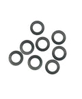 No Flex 100 Piece Set Of M4 Wedge Locking Washers Made From Tough Heavy Duty Black 65 Manganese Steel With A Double Sided Grip For Construction And Home Fixes - pack of 10 washers