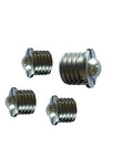 Top Tier 304 Stainless Steel Flanged Spring Ball Plunger M6 Lock Pin shown in four sizes for quick release hardware.