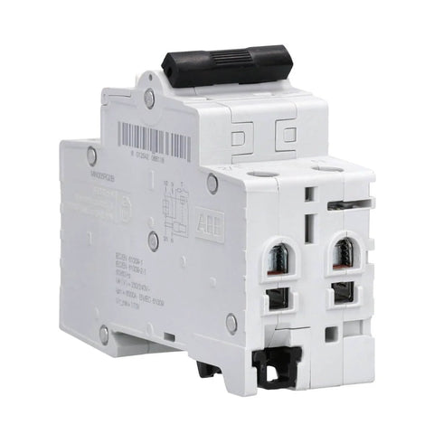 Residual Current Device FI Safety Switch DS201 B10 A 10A Single Unit 230V AC Type B Earth Leakage Trip, DIN-rail Mount Modular RCD
