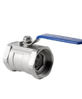 Rock Solid Stainless Steel Electric Ball Valve Plumbing Connector For High Pressure Pneumatic Fluid Lines with precision on off shutoff design