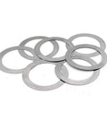 Flat Washer Set Stainless Steel 0.2mm Thick Assortment Kit For Axle Bearings And Spacers 5Pcs M30 M40 Sizes With 42x52 Outer Dimensions Rust Resistant Mini Washers For Machinery Bikes And DIY Pros, stainless flat washers