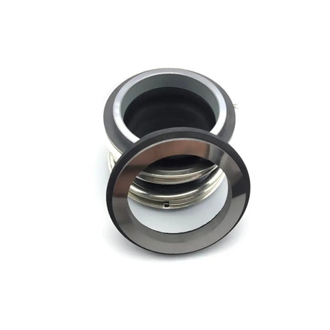 Top Shelf 16 mm Mechanical Shaft Seal For Water Pumps Featuring Single Coil Spring And Silicon Carbide Graphite Seals In 12 To 65 mm Range, multi-part design.
