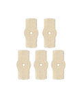 Top Shelf Five Pack Rifle Cleaning Replacement Swabs for brush, soft fabric, designed for tight bolt action cleaning.