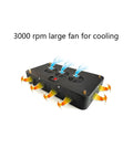 3000 rpm large fan for cooling, designed for Top Shelf 3000W Led UV Curing Lamp With Cold Light Tech.