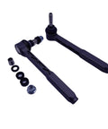 Adjustable Outer Tie Rod Ends Kit Beefed Up Forged Steel And Heim Joint Bearings For Porsche 996 997 Bump Steer Correction with hardware.