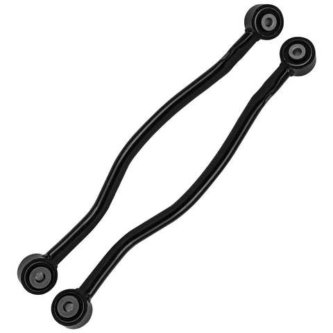 10 PC Rear Control Arms Kit For Chrysler 300 Dodge Charger Challenger Magnum features matte black upper arms with bushings.
