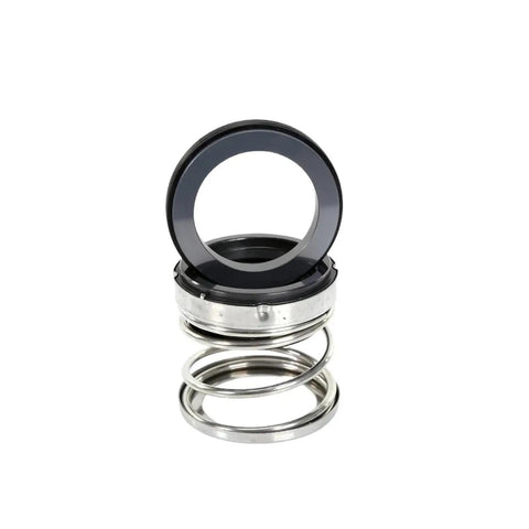 Heavy Duty Silicon Carbide Mechanical Seal for Water Pump and Centrifugal Pump Shaft Size 40 To 58 mm, showing spring and sealing rings.