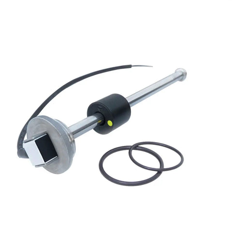 Heavy Duty Water Fuel Tank Level Sensor Sender Unit For Trucks Generators And Buses Built Dang Tough With 316 Stainless Steel, 250mm probe.