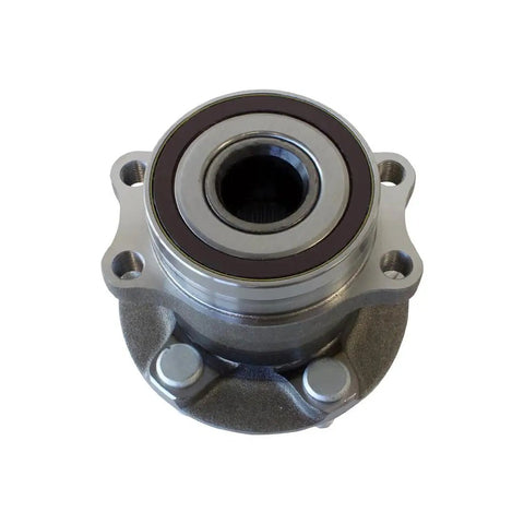 Two Pack Rear Wheel Bearing And Hub Assembly Kit For Subaru Impreza Crosstrek Forester showing a close-up of the bearing assembly top view.