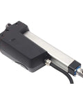 Heavy Duty Linear Actuator 12000N Electric Push Pull Motor With Stainless Steel Shaft, 12V, shown from top angle