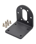 Rock Solid 37mm Gear Motor Mounting Bracket With Vibration Resistant Aluminum Frame and screws