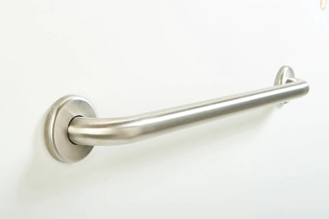 Foolproof No Stud Grab Bar Mounting System Heavy Duty Rust Proof Stainless Steel Bathroom Safety Anchor close-up view
