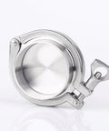 Heavy Duty Stainless Steel Sanitary Pipe Fittings Kit With Tri Clamp End Cap Weld Ferrule And Silicone Gasket For Easy Install Clamp Connection 456mm By 480mm Durable Industrial Plumbing Hardware, stainless tri clamp cap