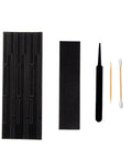 Pre Cut Self Adhesive Light Seal Foam Replacement Kit To Banish Light Leaks On Classic Cameras, includes foam strips and tools.