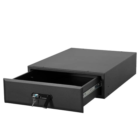 Modular Overland Rugged Drawer Toolbox For Jeep Wrangler JK JL Unlimited 4 Door And Ford Bronco 4 Door with open lockable drawer
