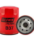 B37 Lube Spin-On Filter for Engine Protection and Smooth, Ride-Ready Performance with exterior gasket seal shown