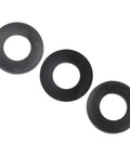 500-Piece Nylon Flat Washers Assortment Kit Black Metric M2 Through M10 For Electrical Automotive Marine Projects Value Pack Heavy Duty Nylon Construction Insulation And Corrosion Resistant Seals, black nylon washers
