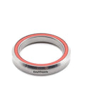Precision Sealed Angular Contact Headset Bearing For Bikes, 30.15 x 41 x 6.5mm, steel with red seal for smooth bike steering.