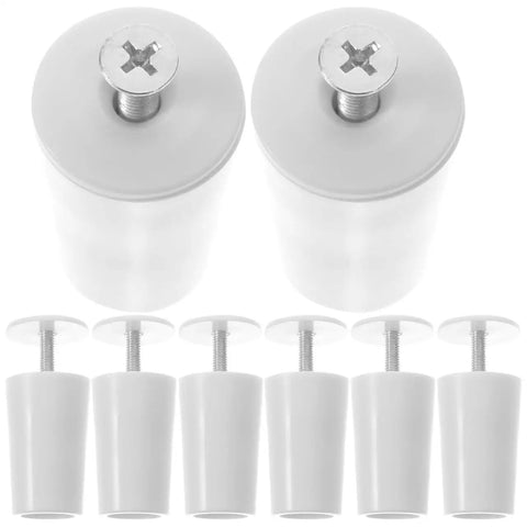 Seal The Deal On Window Upgrades With These Knockout Roller Shutter Stops Built To Keep Blinds And Shades Locked In Tight Prevent Over Rolling While Delivering Super Smooth Operations. White plastic and aluminum roller blind stops, 8-pack set.
