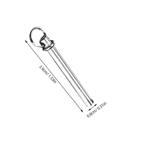 Heavy Duty Stainless Steel Folding Fan Rivet Nut Repair Kit featuring a stainless steel pin measuring 3.9cm x 0.8cm.
