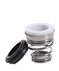 Heavy Duty Mechanical Seal Series 155 with stainless steel spring and black rubber for pump repair, fits models 155-16 through 155-35.