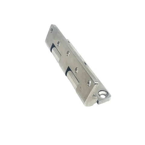 Rock Solid Heavy Duty Stainless Steel Hinge showing rust resistant design for doors and gates, durable industrial grade hardware.