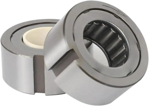 B212 Cam Clutch Bearing One Way Needle Roller With Keyway 70mm Shaft 110mm Outer Diameter 42mm Wide view of steel bearing.